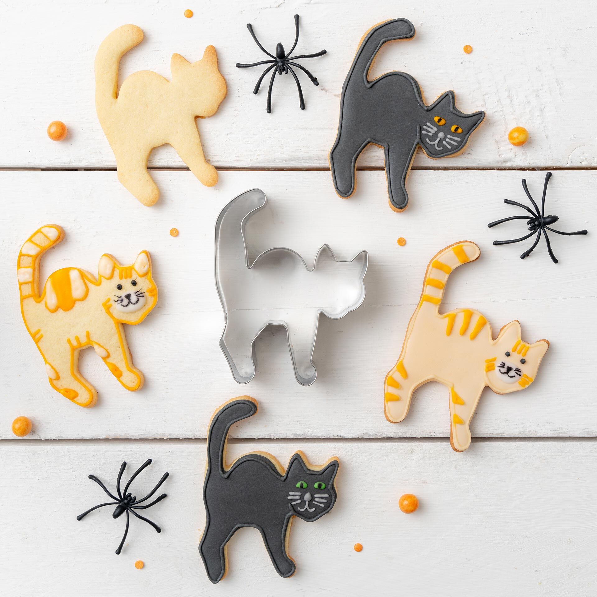 Ausstecher Katze mit Buckel