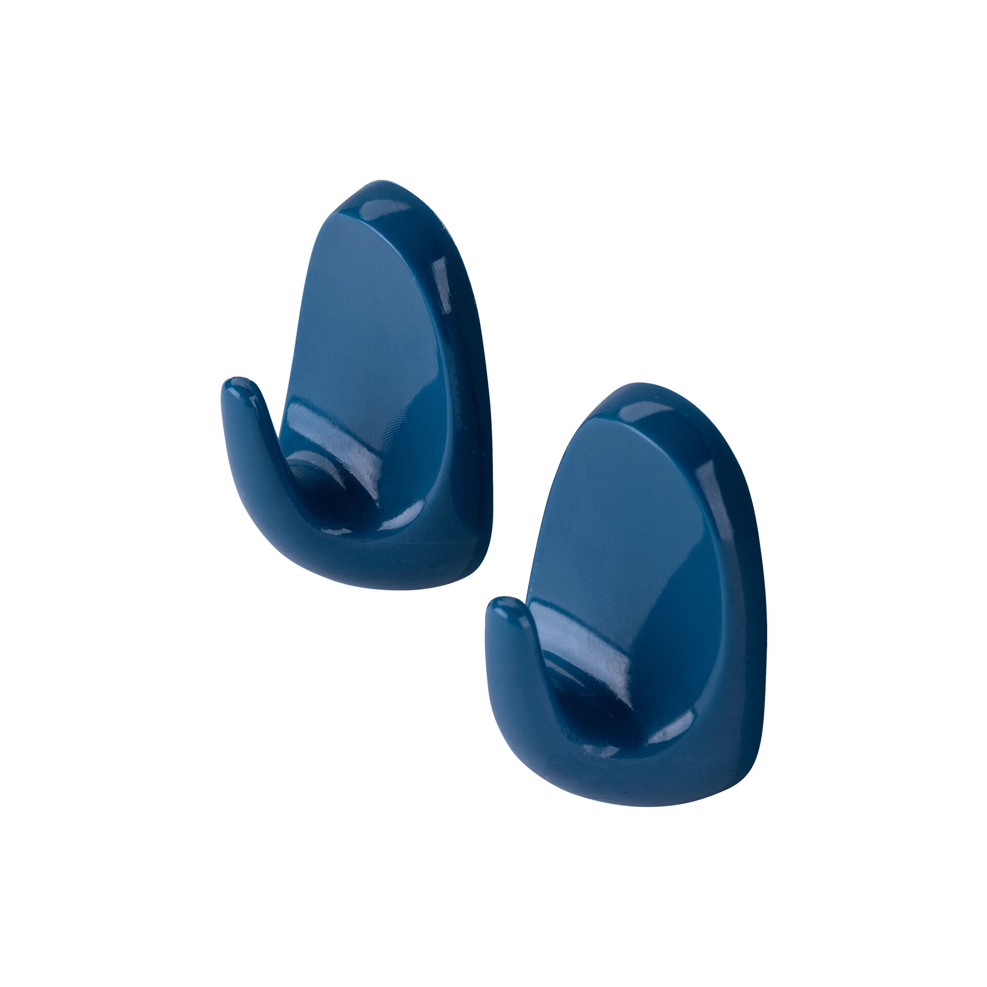 Selbstklebehaken Essential, blau, 2 Stk.