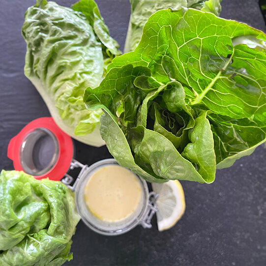 Gegrillte Salatherzen