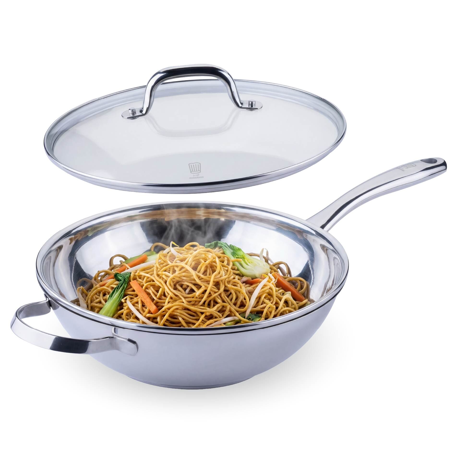 Wokpfanne mit Deckel Rosenheim, Ø28cm