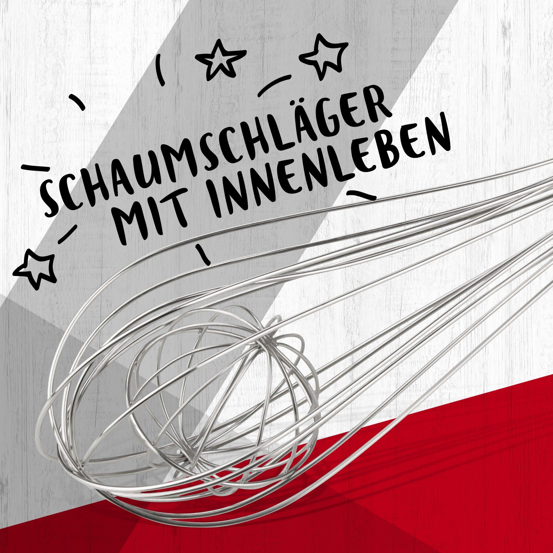 Schneebesen Ovalgriff, 26cm