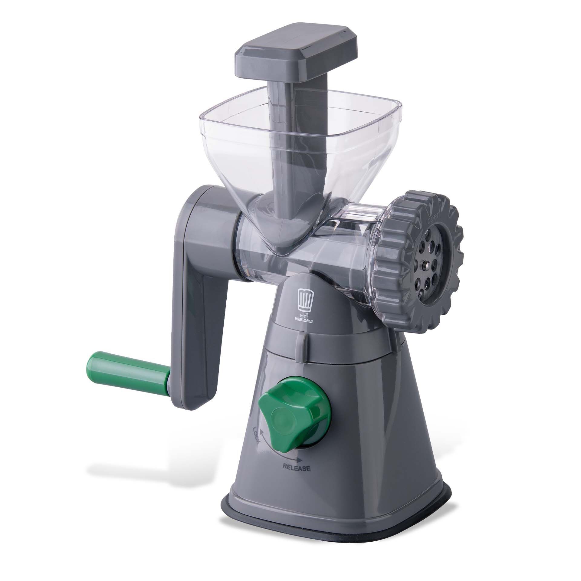 Fleischwolf mit Gebäckaufsatz, 6-teilig