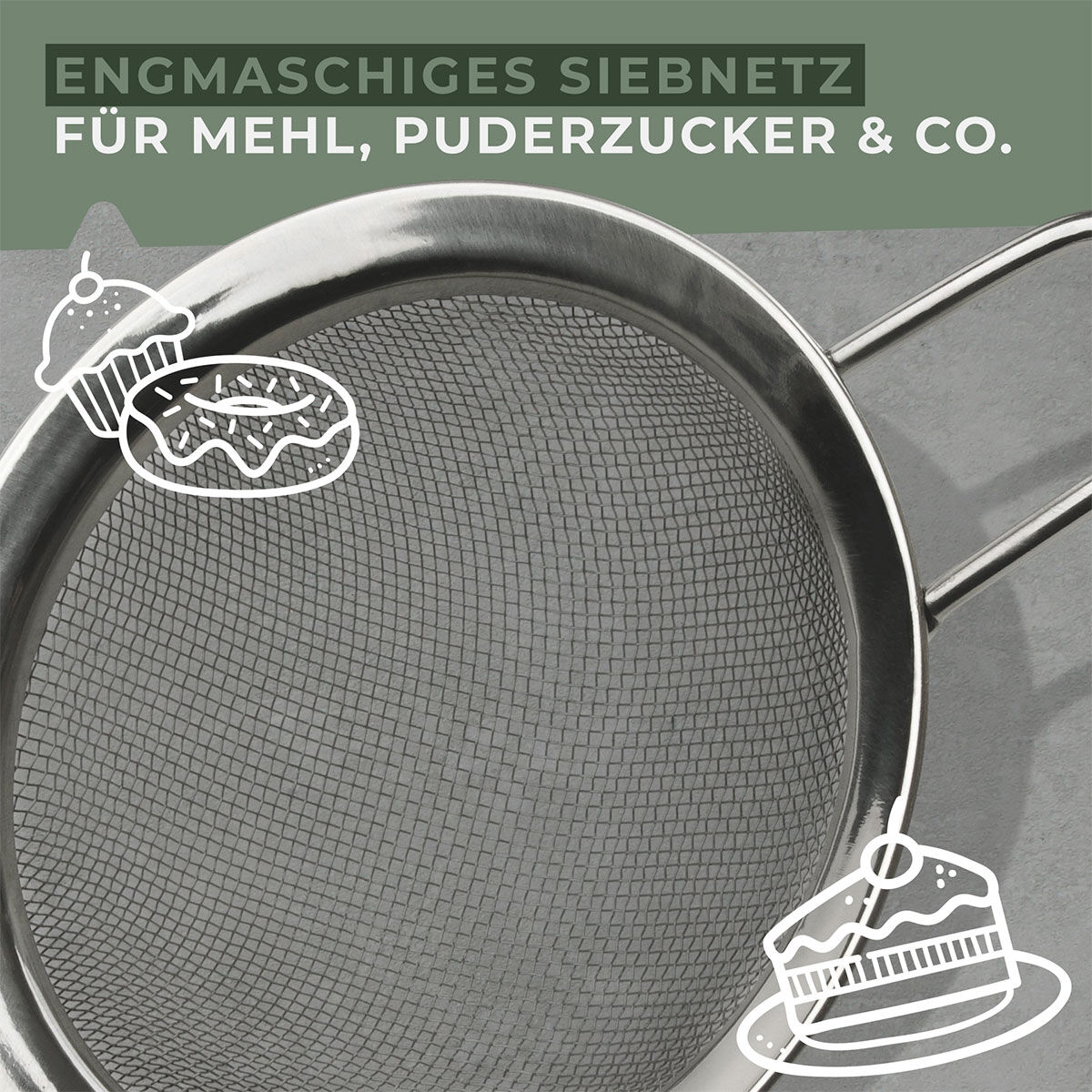 Sieb Ecolution, Ø9cm