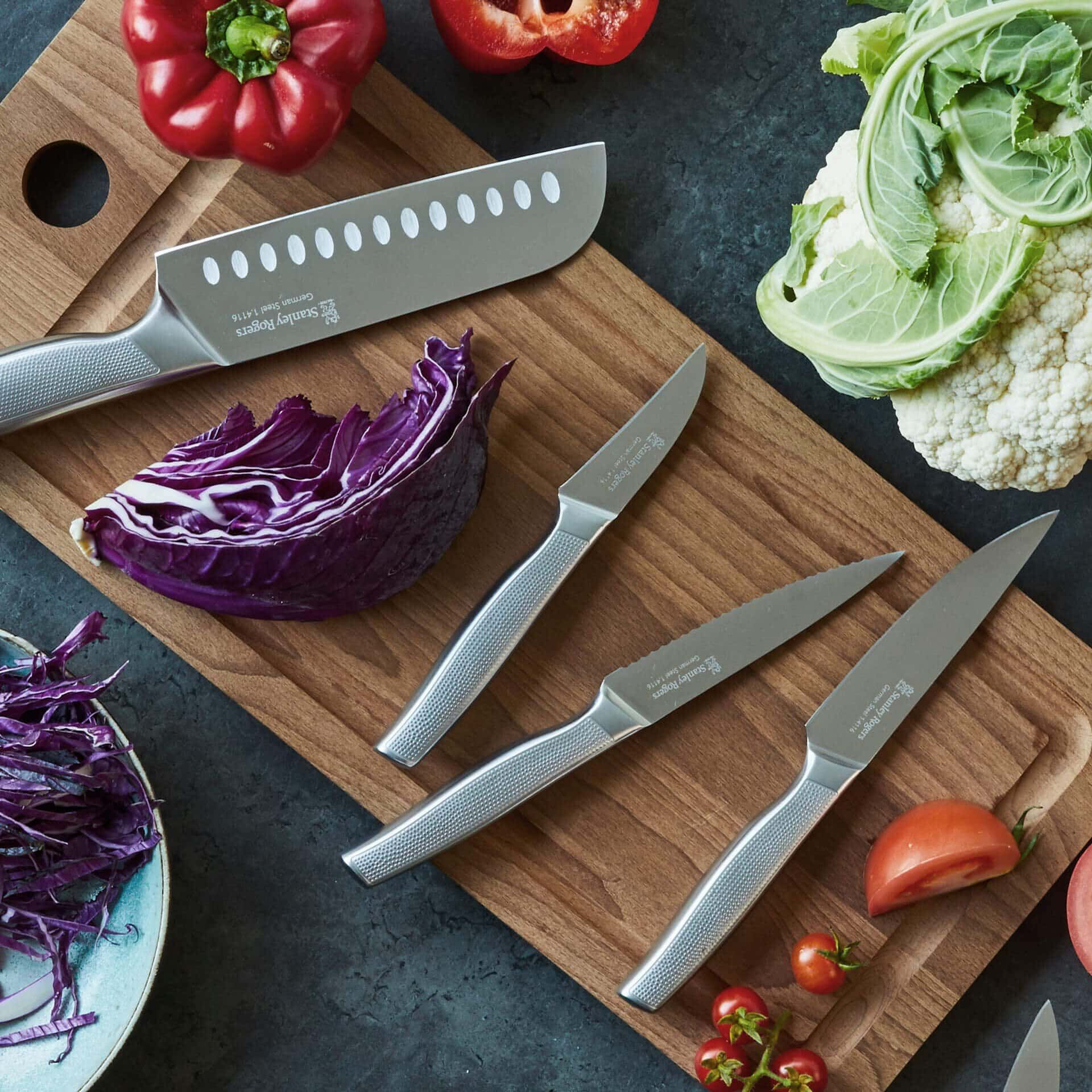 Schälmesser Precision, Edelstahl, 7cm Klinge