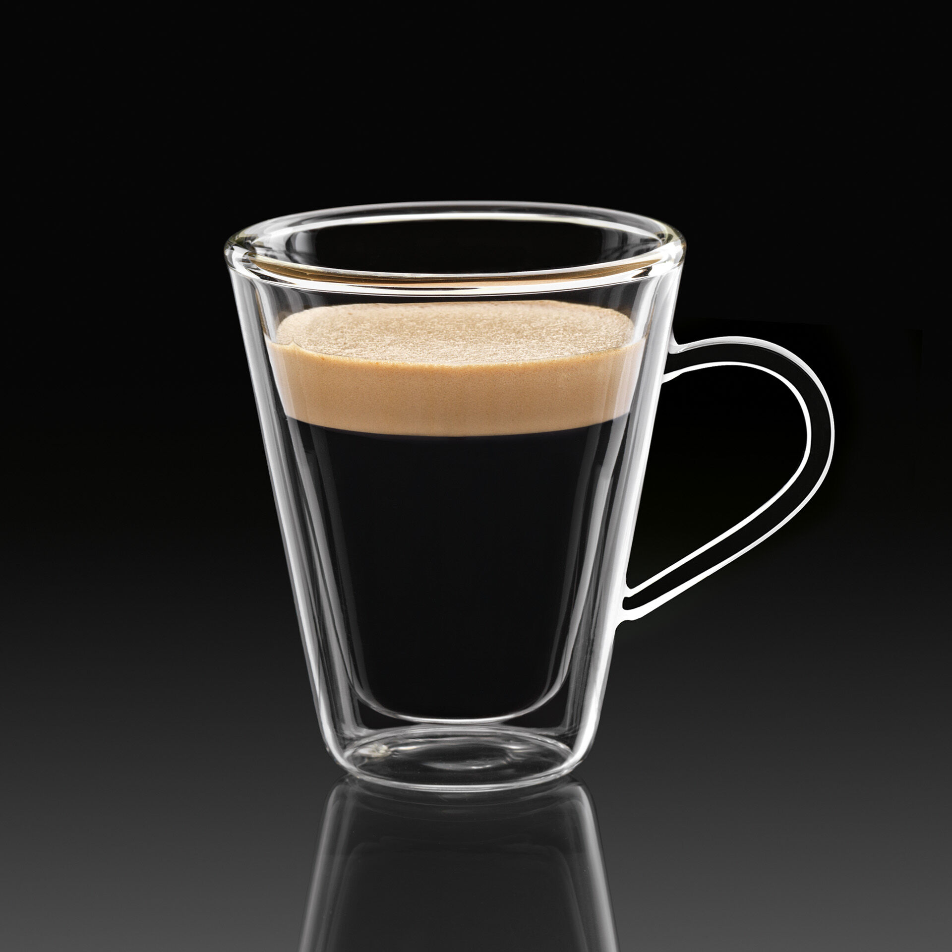 Espressogläser mit Henkel Thermic, 105ml, 2 Stück Espressogläser mit Henkel Thermic, 105ml, 2 Stück