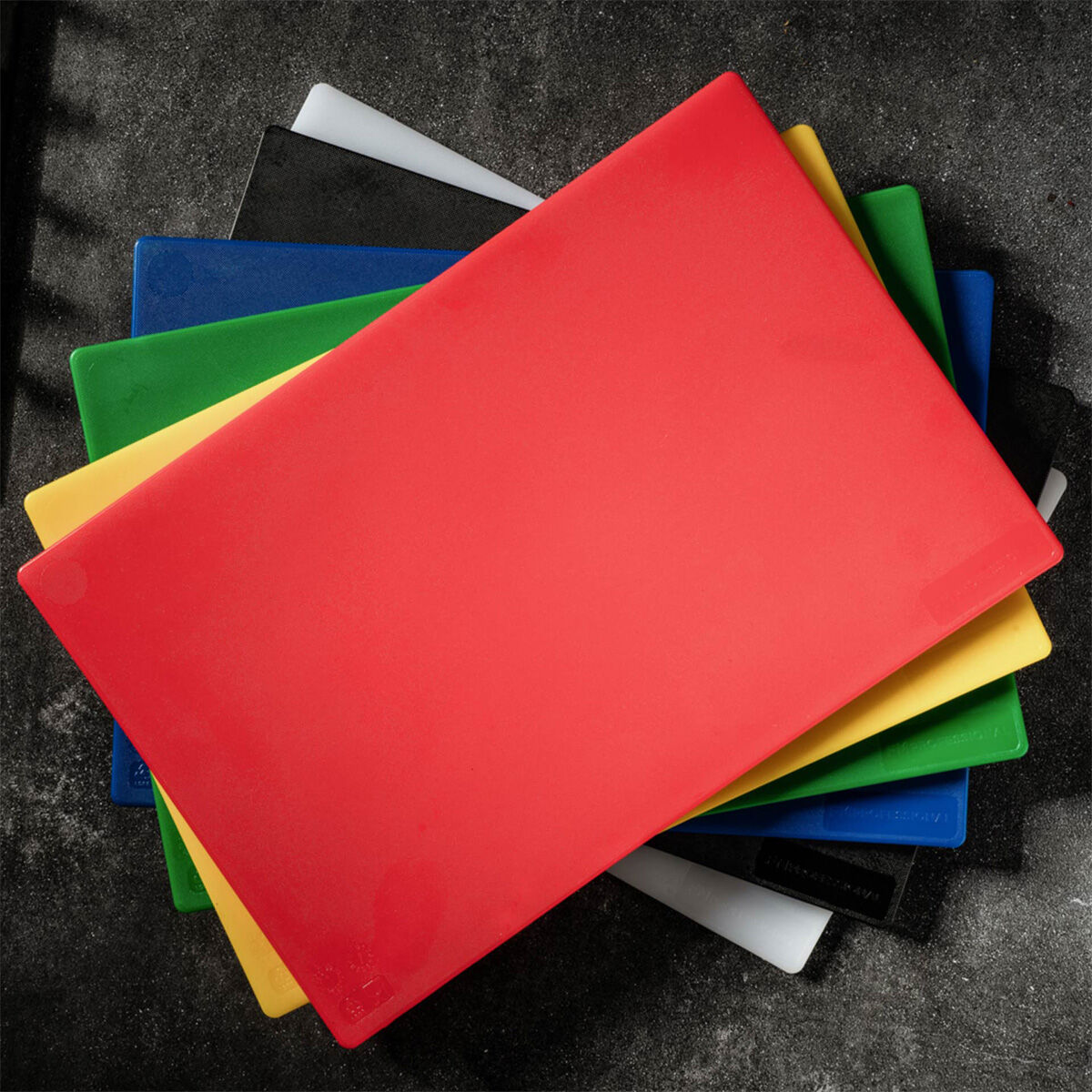 Schneidebretter-Set "HACCP", 6-teilig