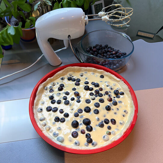 Heidelbeer-Schmand-Kuchen