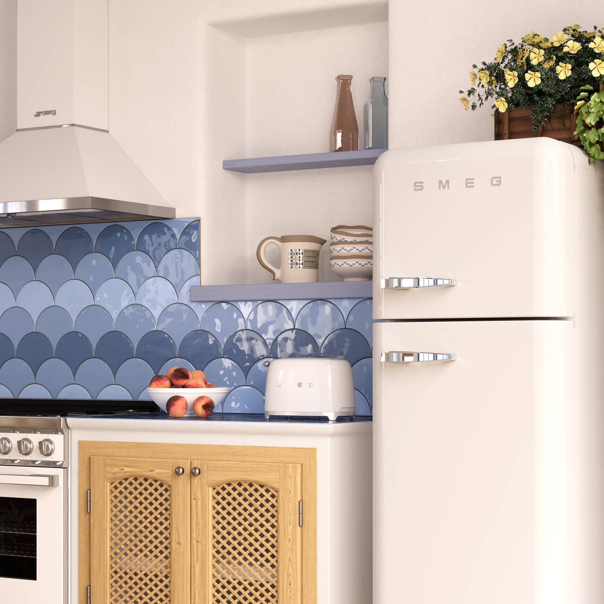 2-Schlitz-Toaster Kompakt Weiß