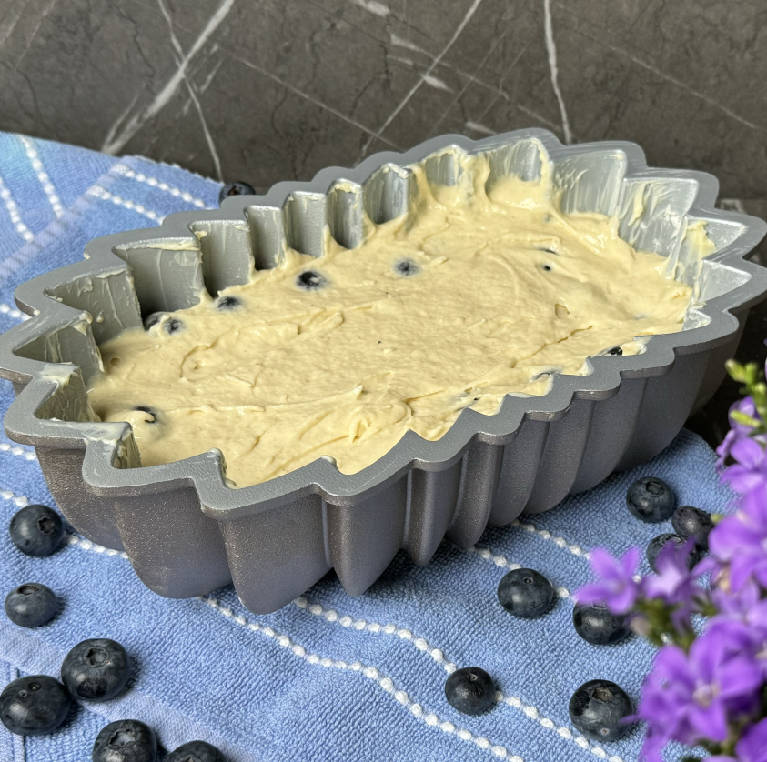 Blaubeer-Kuchen mit Joghurt