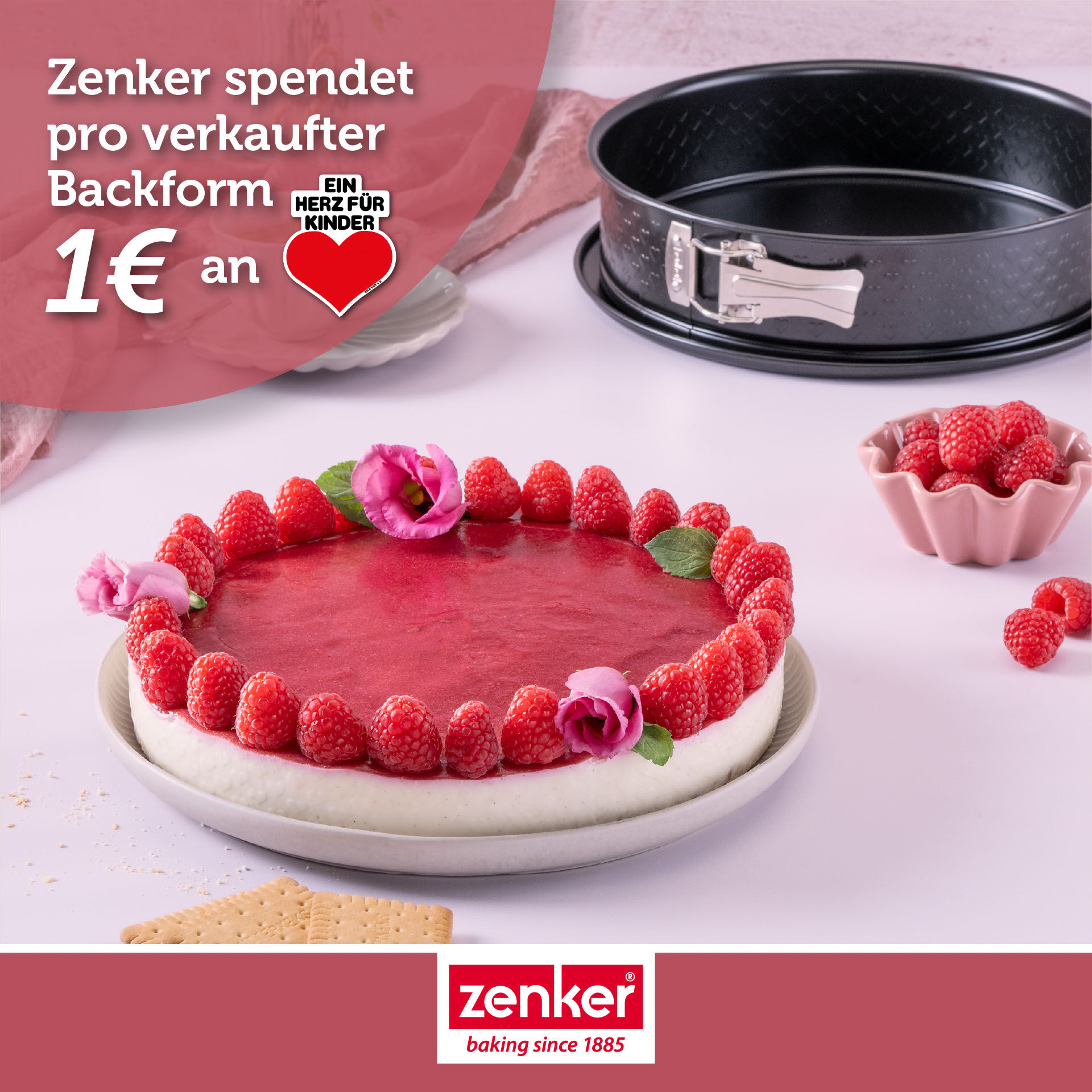 Springform mit Flachboden Beloved+, Ø26cm