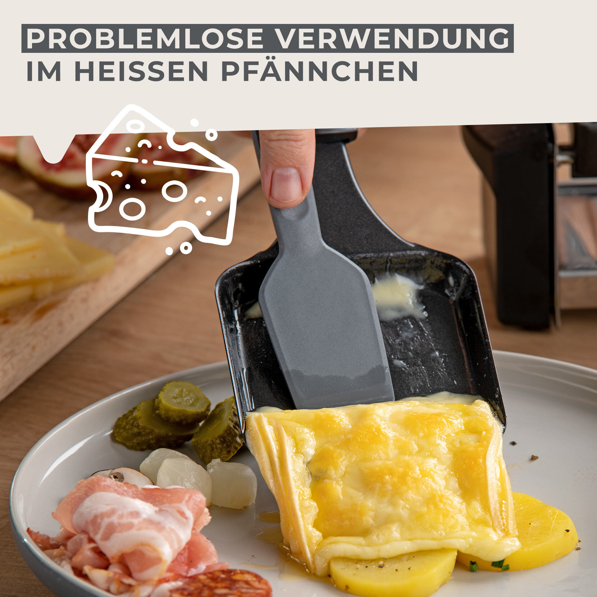 Set "Raclette-Helfer", 12-teilig