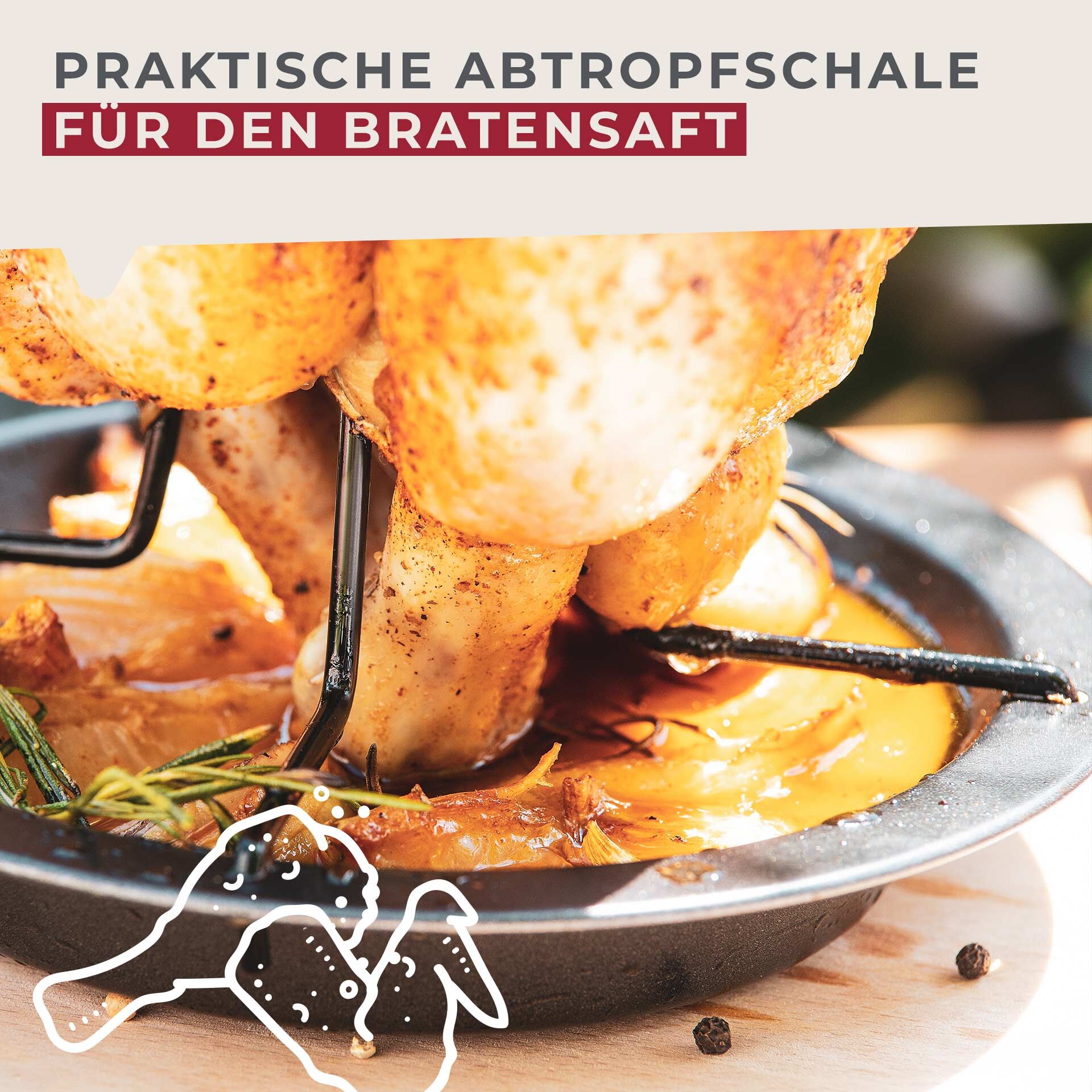 Hähnchenbräter, 19cm