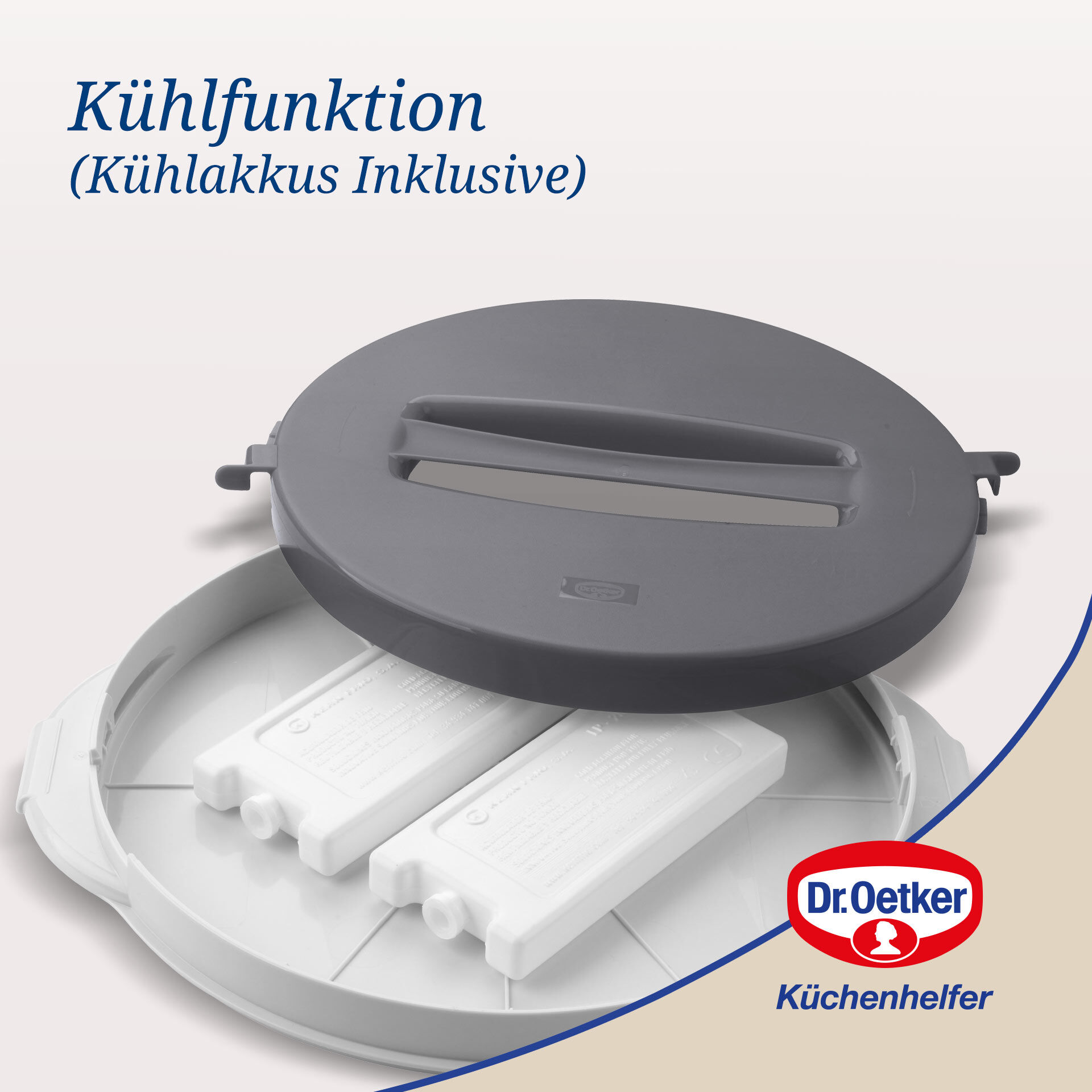 Backformen-Set "Transportbox inkl. Kühlakkus", Ø38cm