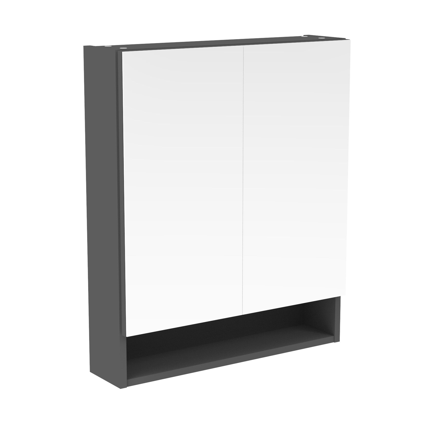 Spiegelschrank Easy, 60cm, Anthrazit