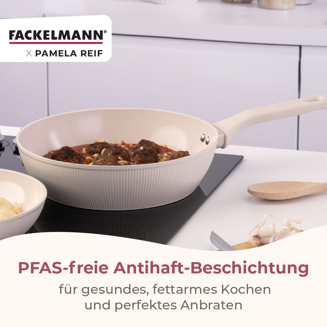 Pamela Reif Hochrandpfanne Shell, Ø28cm
