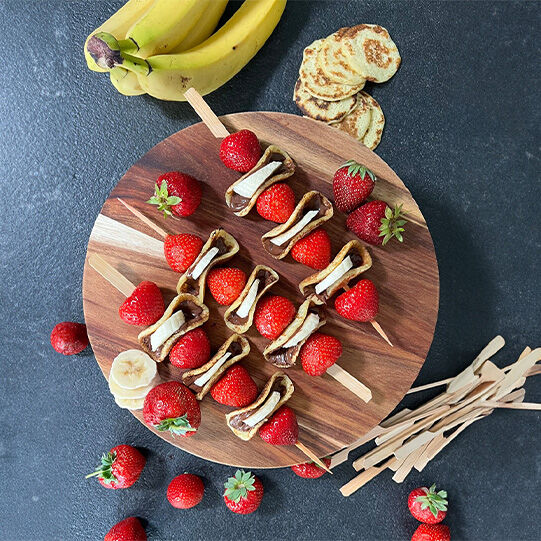 Erdbeer-Schoko-Spieße