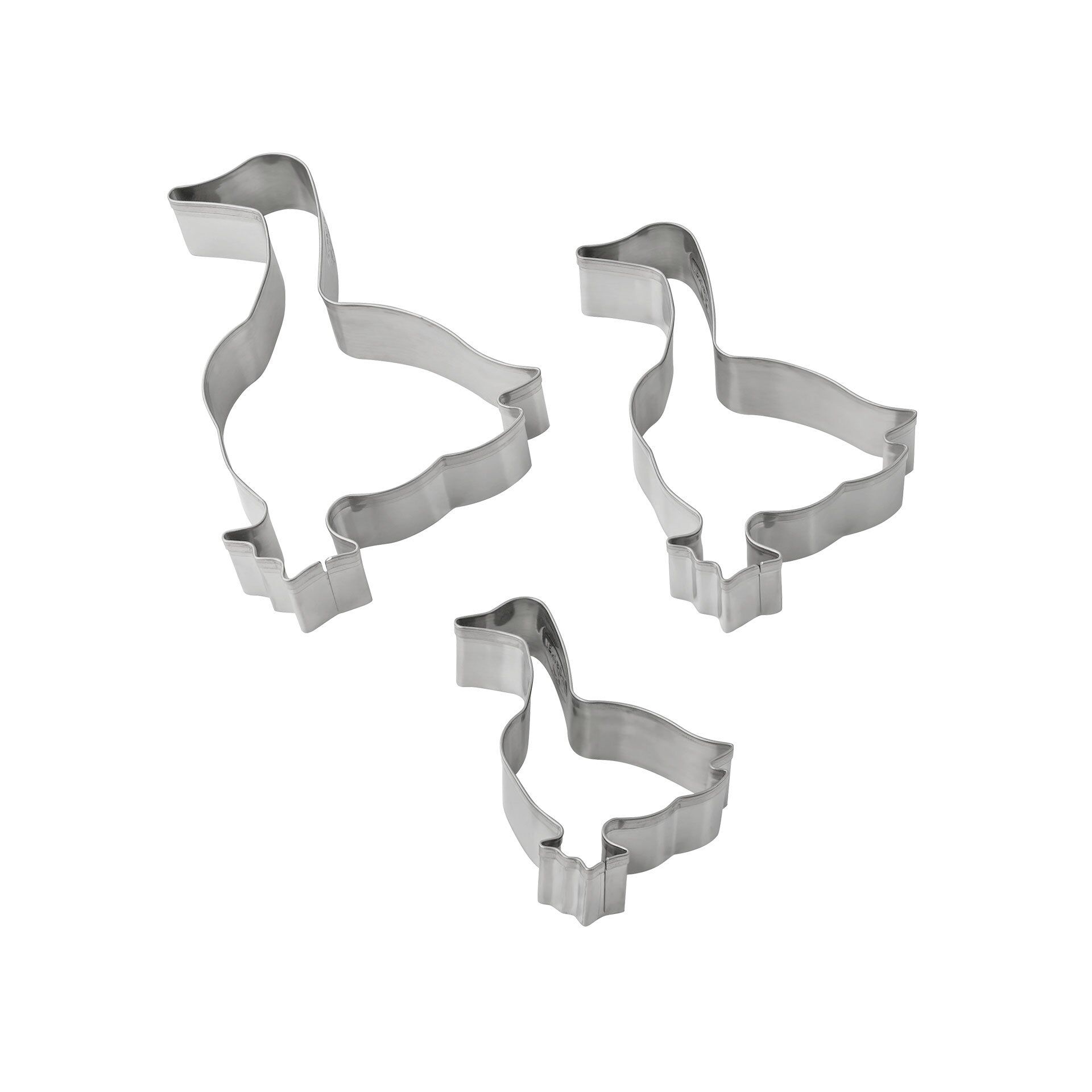 Ausstecher Gansfamilie White Christmas Baking, 3-teilig