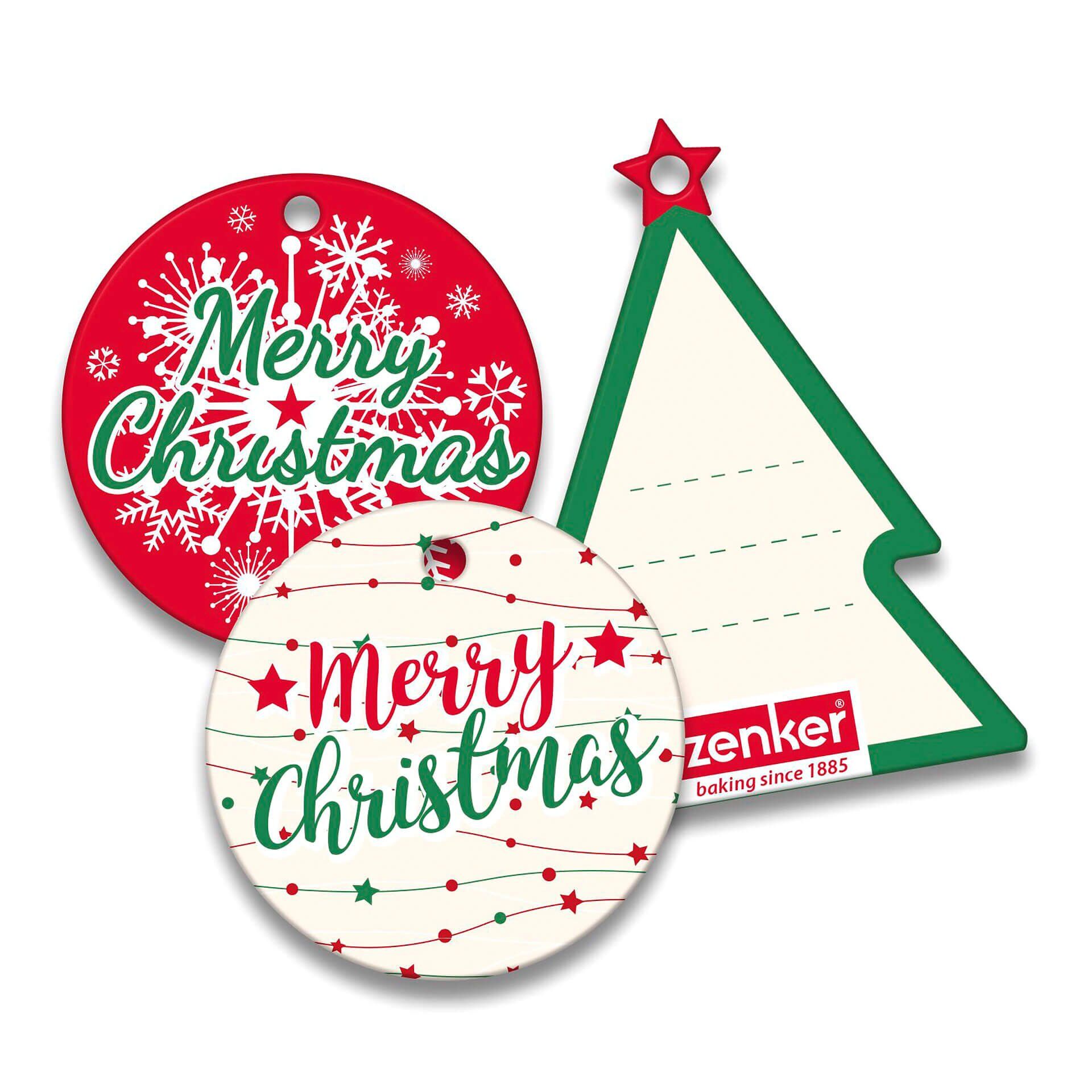 Engelsaugen Backblech Sparkling Christmas, 24er