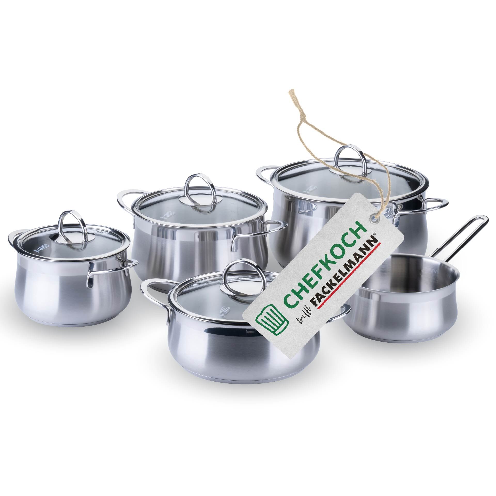 Topfset Leipzig, 9-teilig