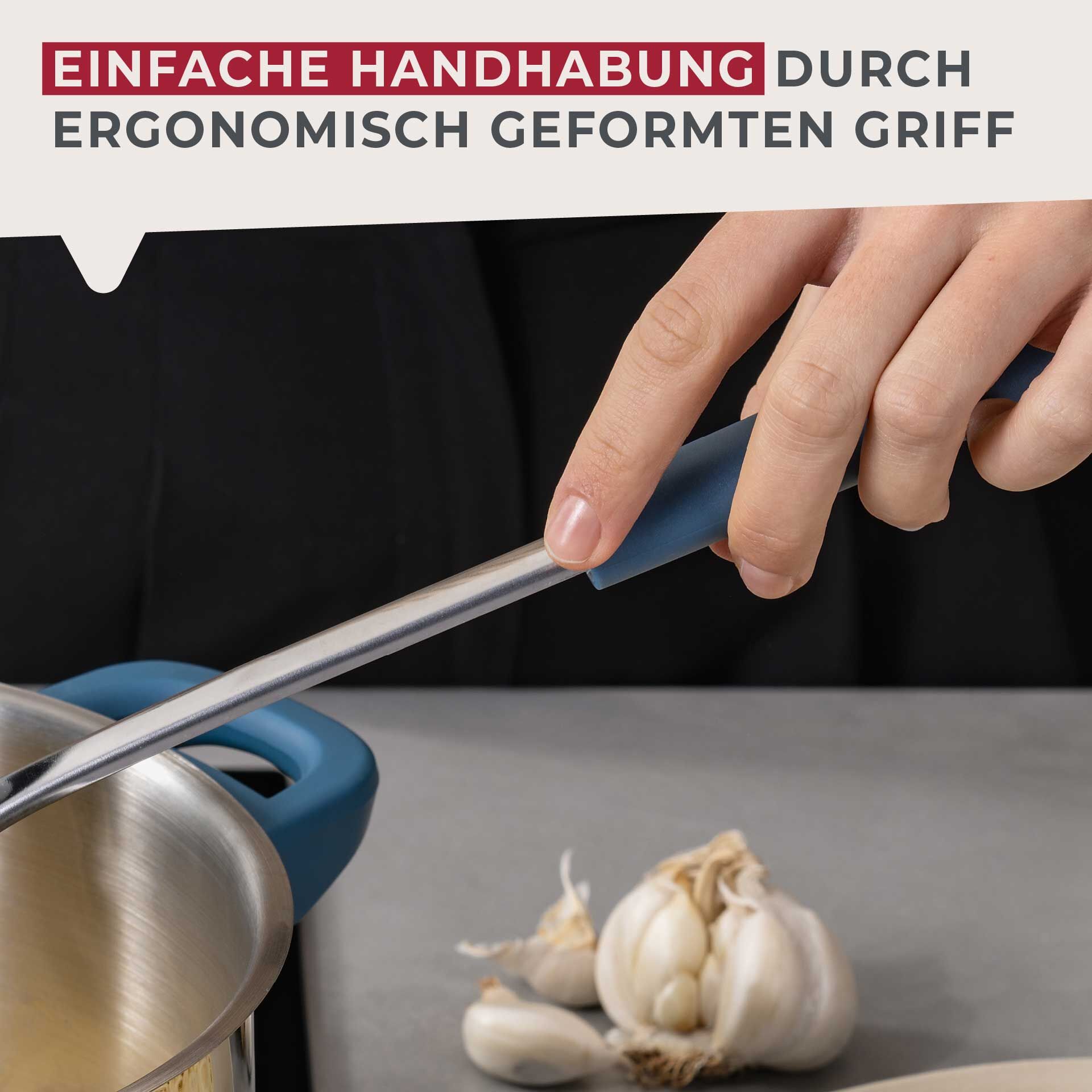 Spaghettilöffel Essential, blau