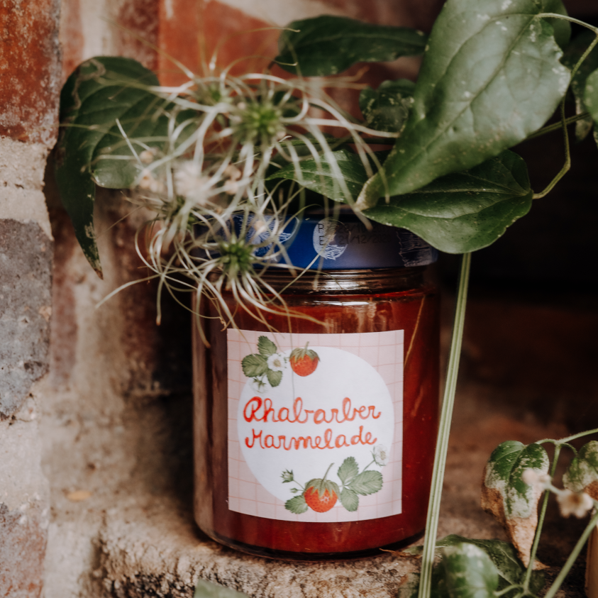 Rhabarber-Marmelade Rhabarber-Marmelade