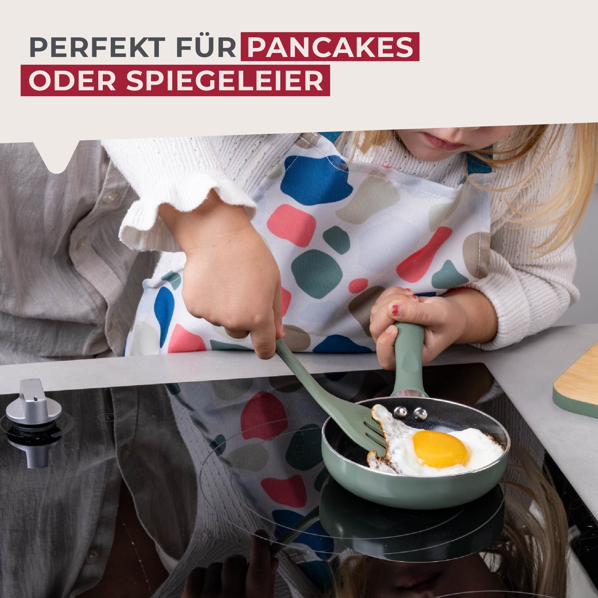 Pfanne Mini Cooking, grün, Ø12cm