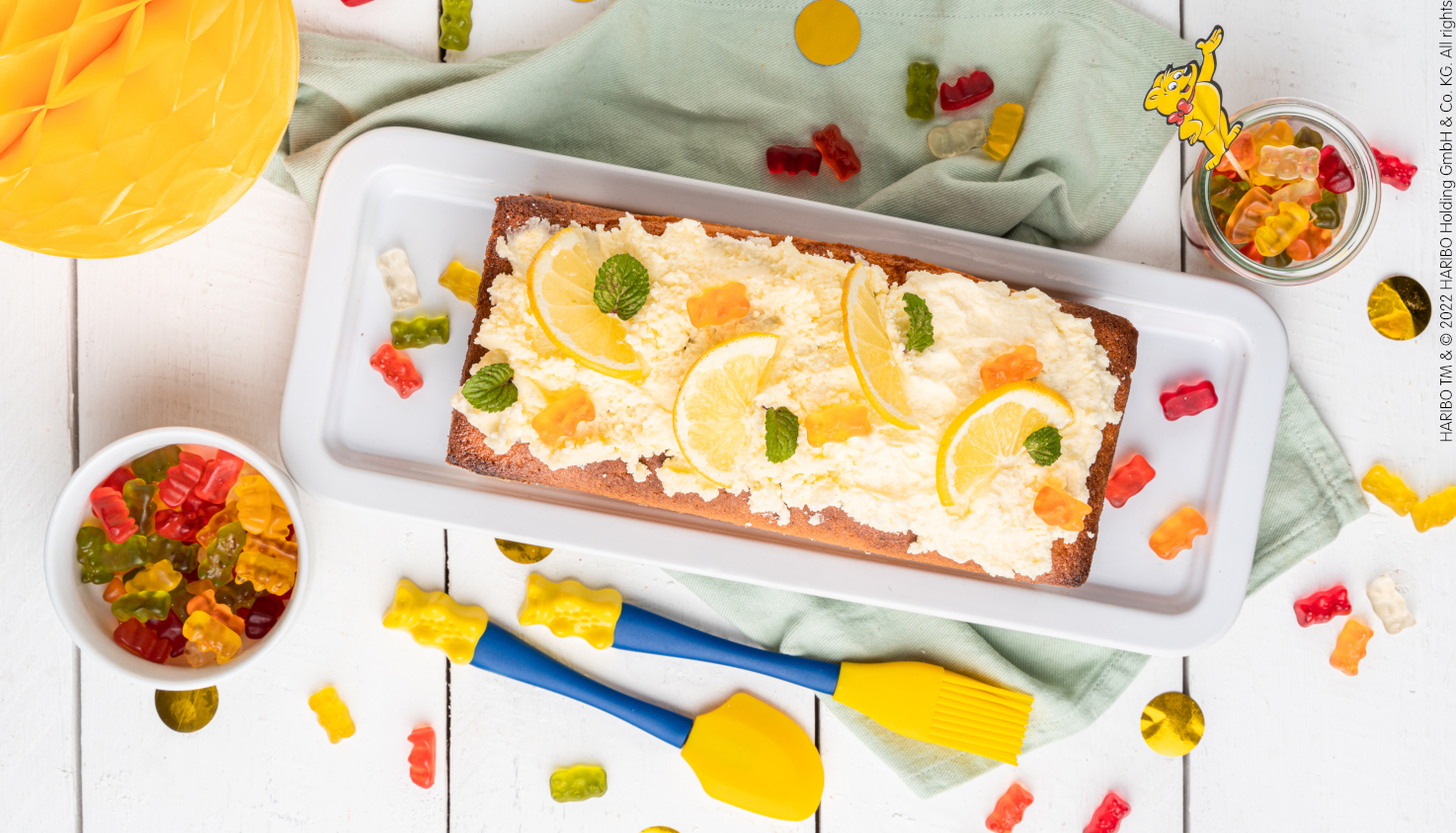 Zitronenkastenkuchen Zitronenkastenkuchen