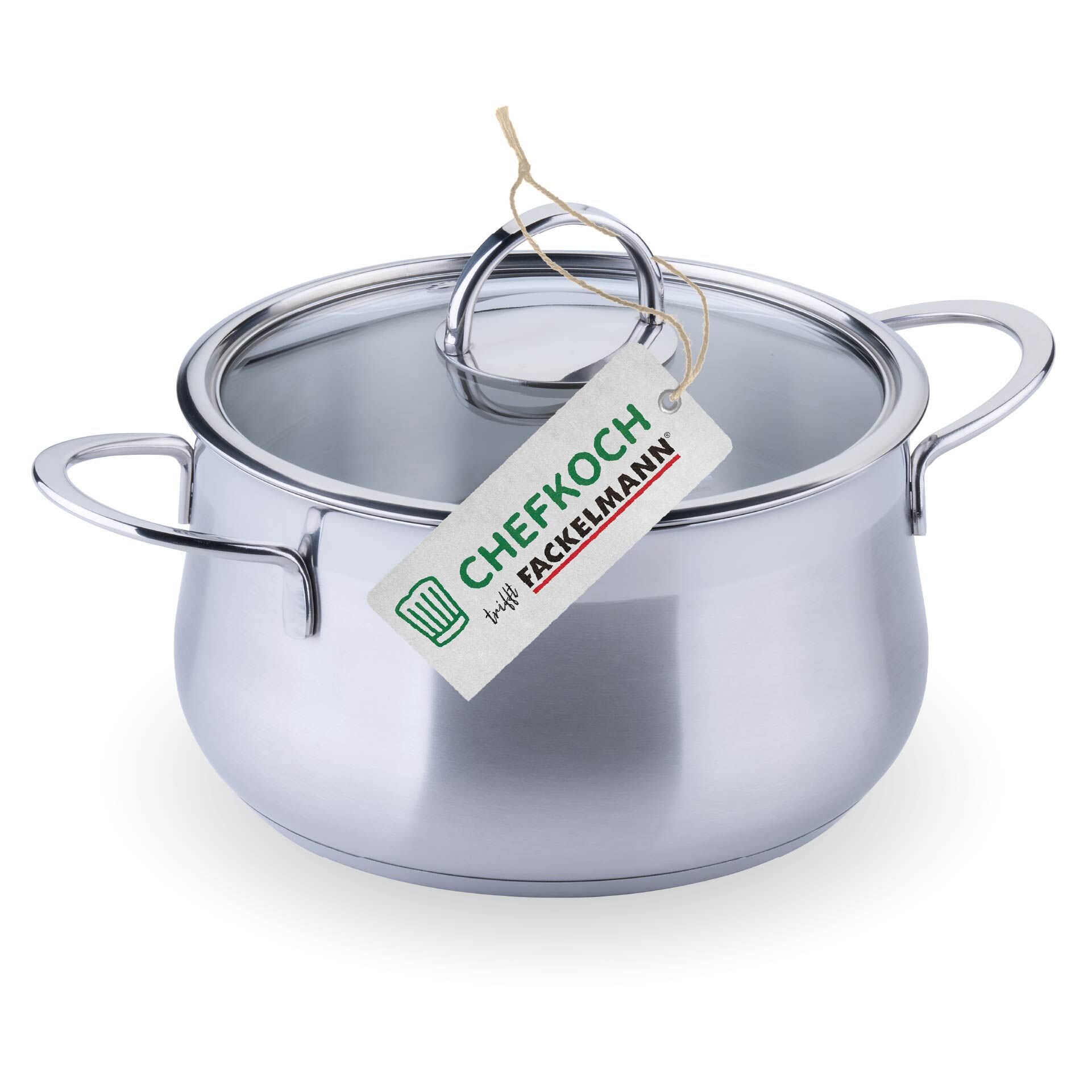 Kochtopf mit Glasdeckel Leipzig, Ø20cm