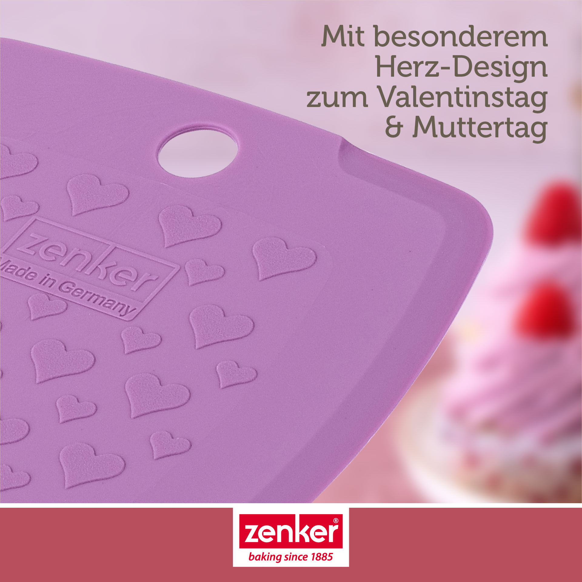 Teigkarte Herz Beloved+