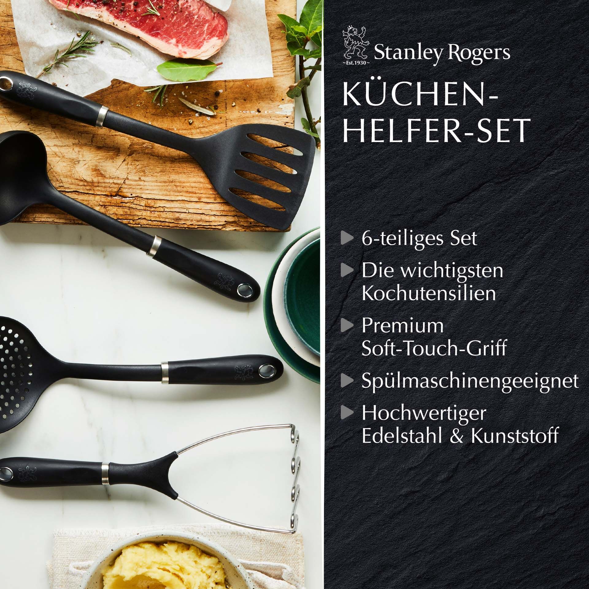 Küchenhelfer-Set "Pride", 6-teilig