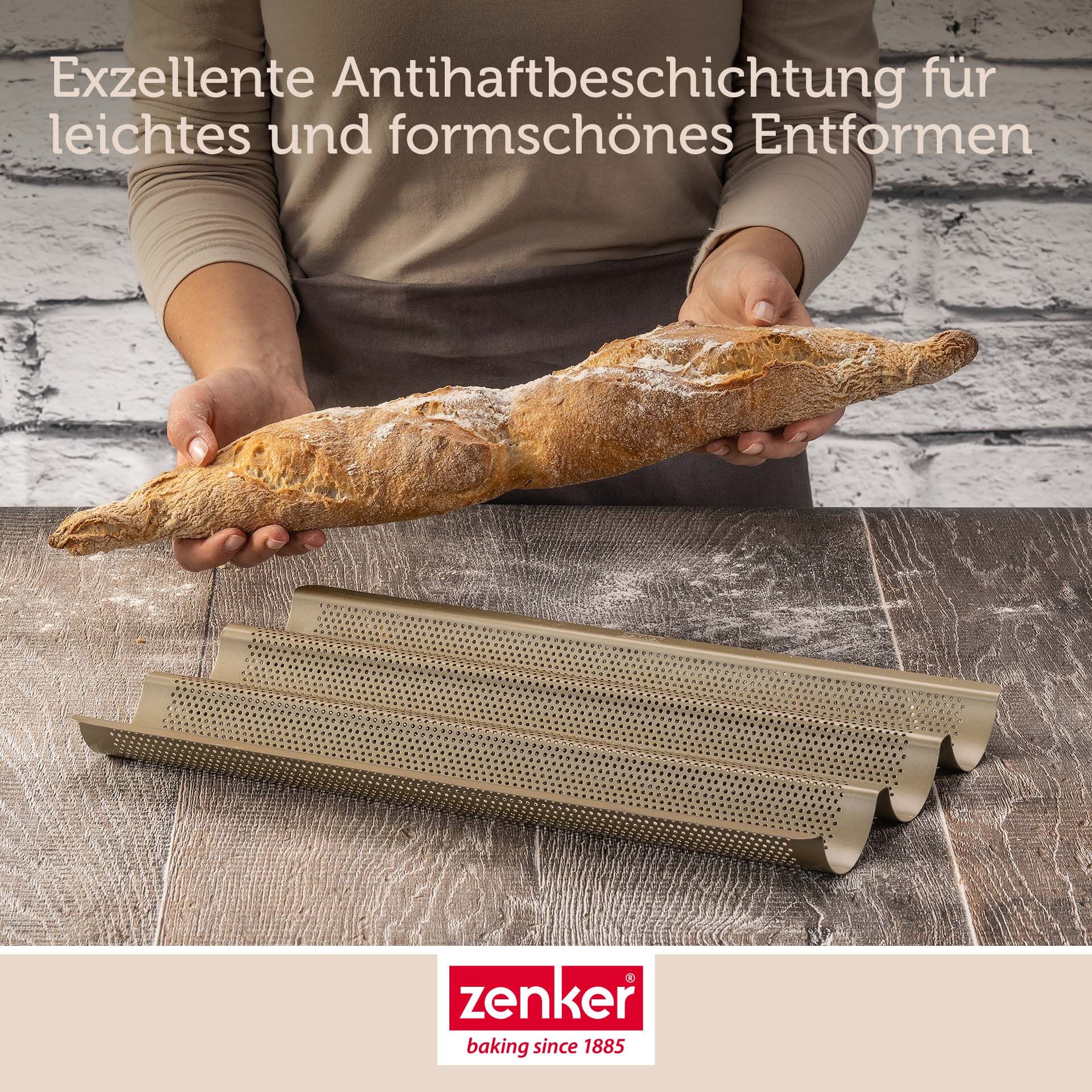 Baguetteblech Dein Brot!, 3er