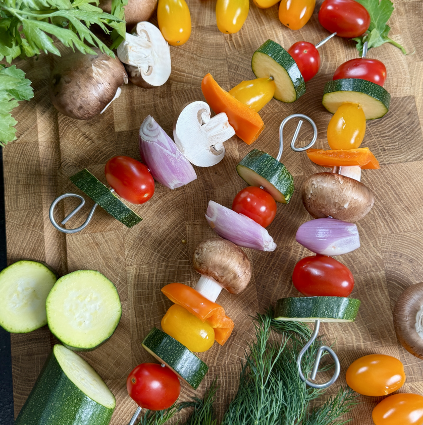 Gemüse-Grillspieße