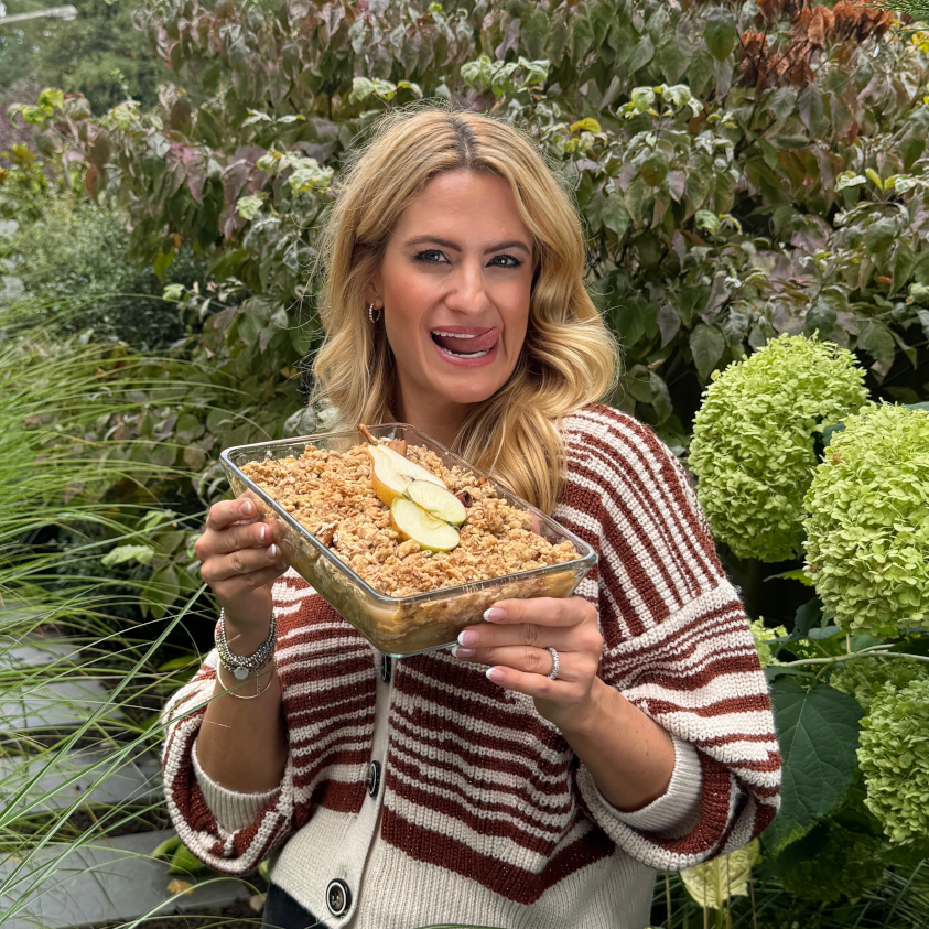 Apfel-Birnen-Crumble