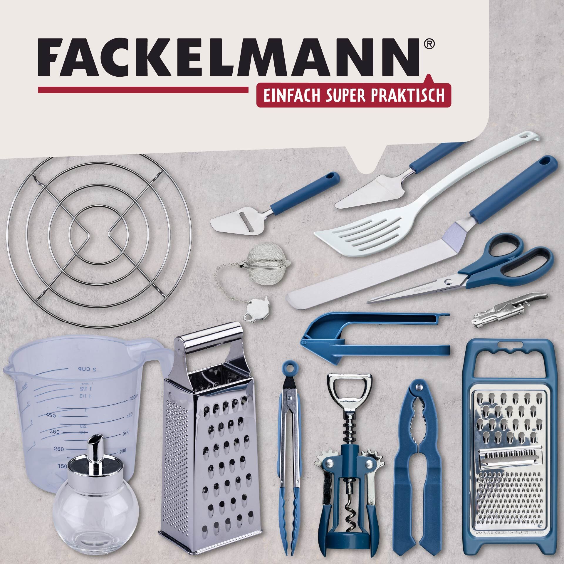 Tortenheber Essential, blau