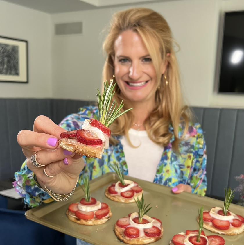 Erdbeer-Ziegenkäse-Toast | Fackelmann