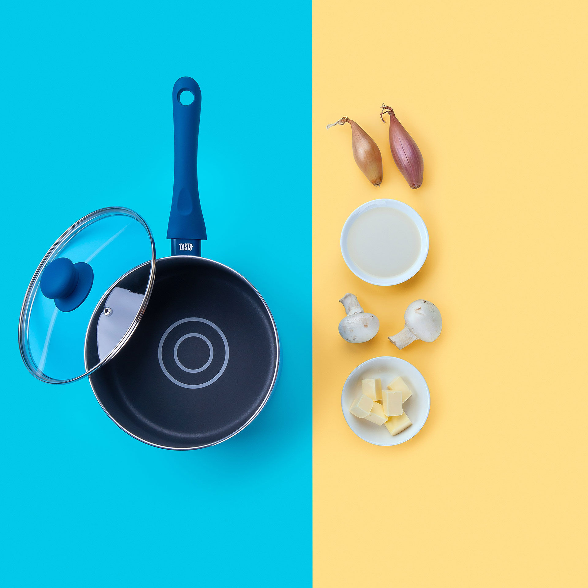 Soßentopf mit Glasdeckel, Ø20cm