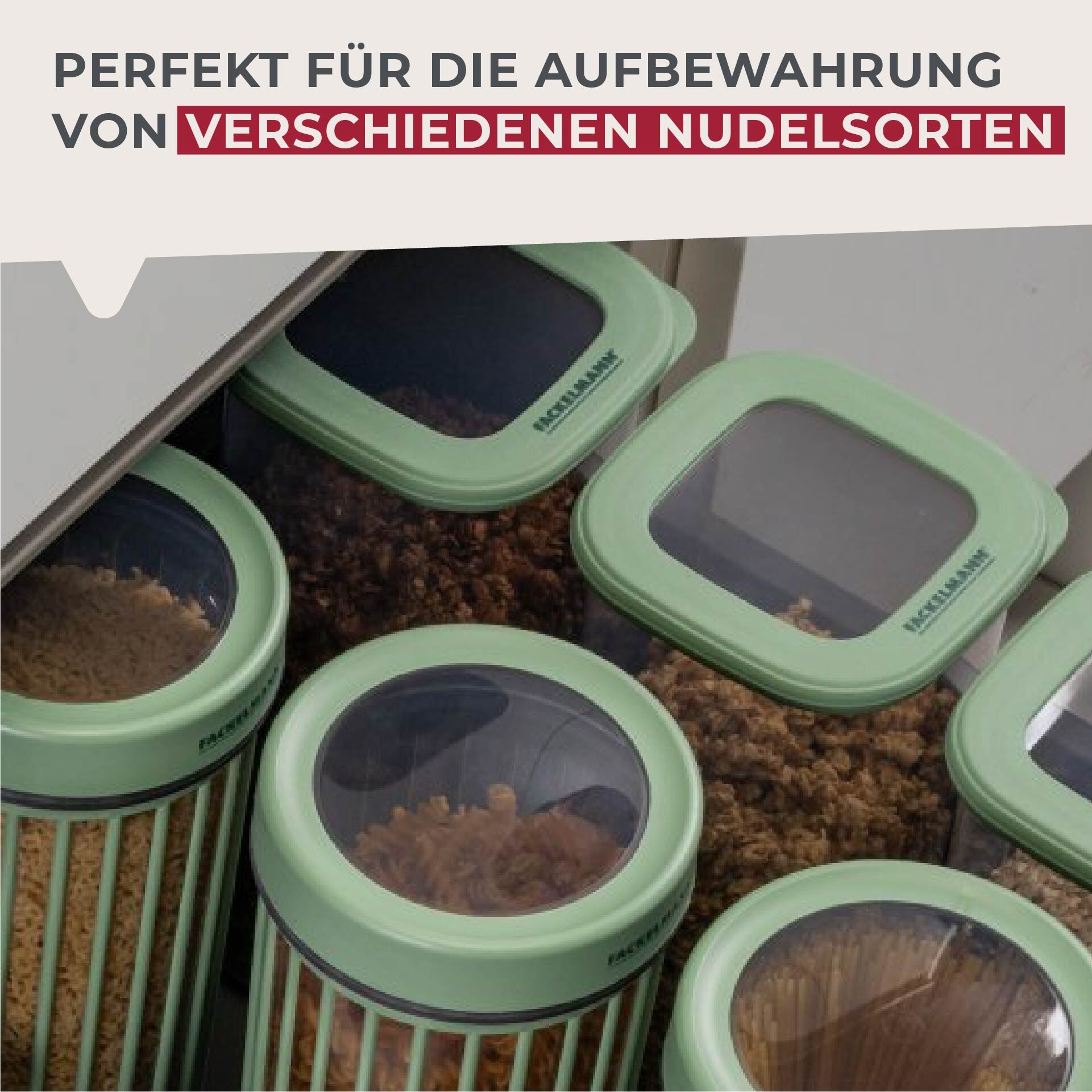 Vorratsdose Be The Move, eckig, 1,75L