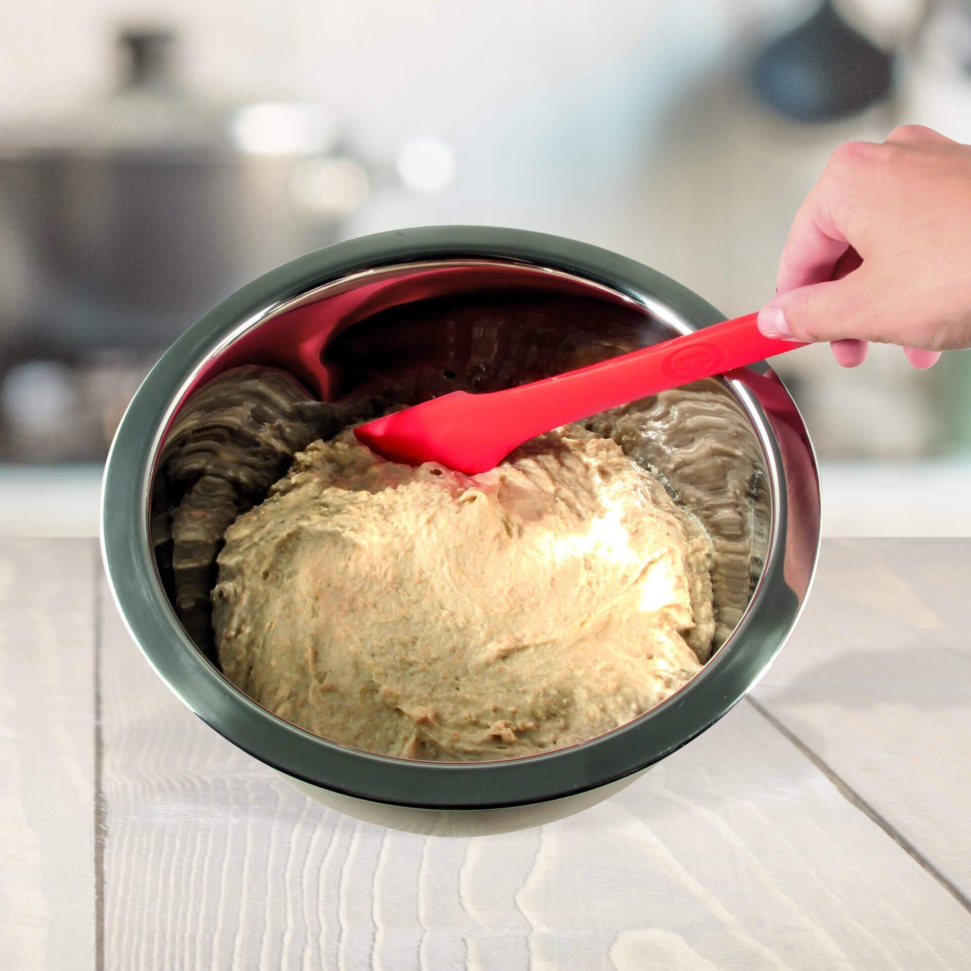 Teigschaber Flexxibel Love, 27cm, Silikon