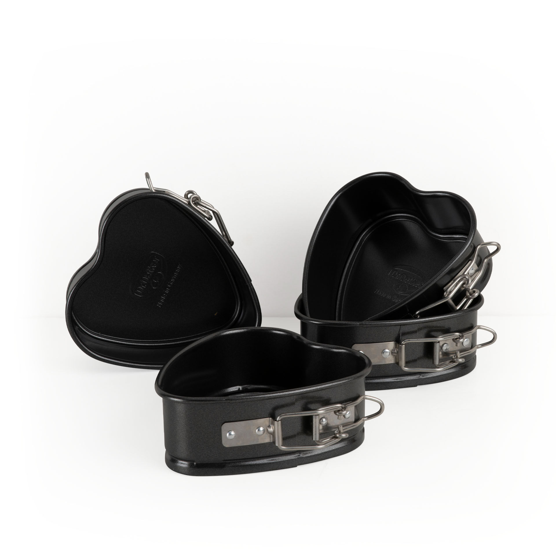 Backformen-Set "Mini Herzen", 4-teilig