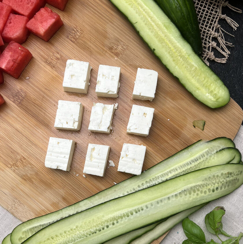 Melonen-Feta-Spieße