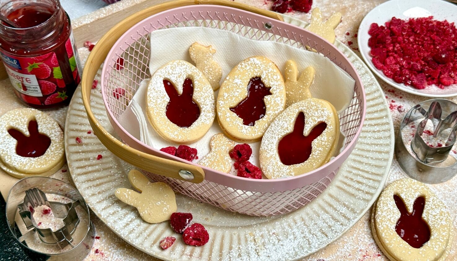 Linzer Plätzchen Ostern