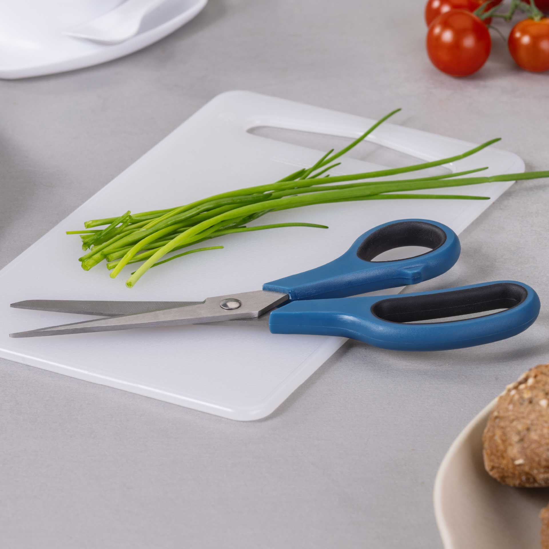 Schere Essential, 19cm, blau