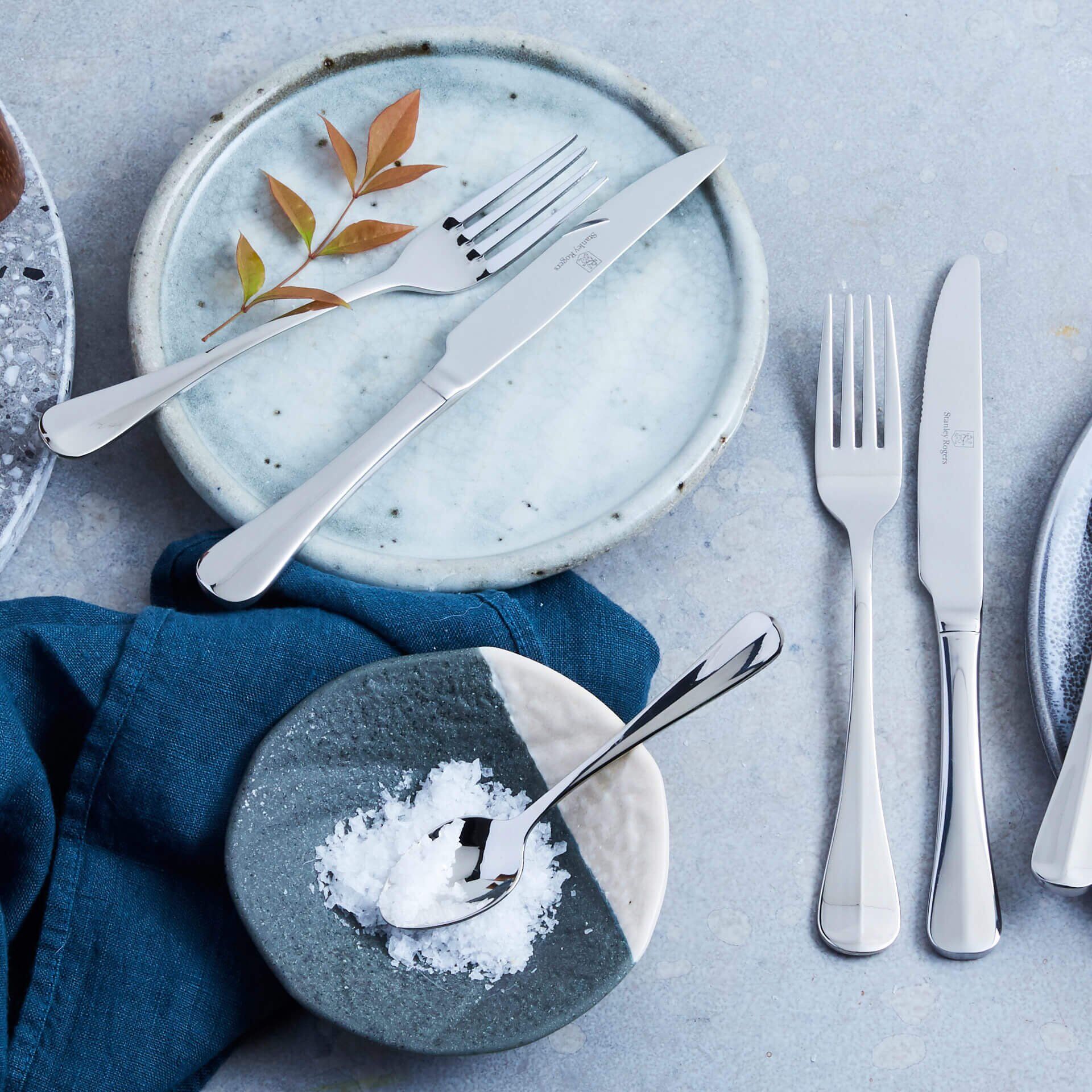 Kuchengabel Brooklyn, 3 Stück, Edelstahl