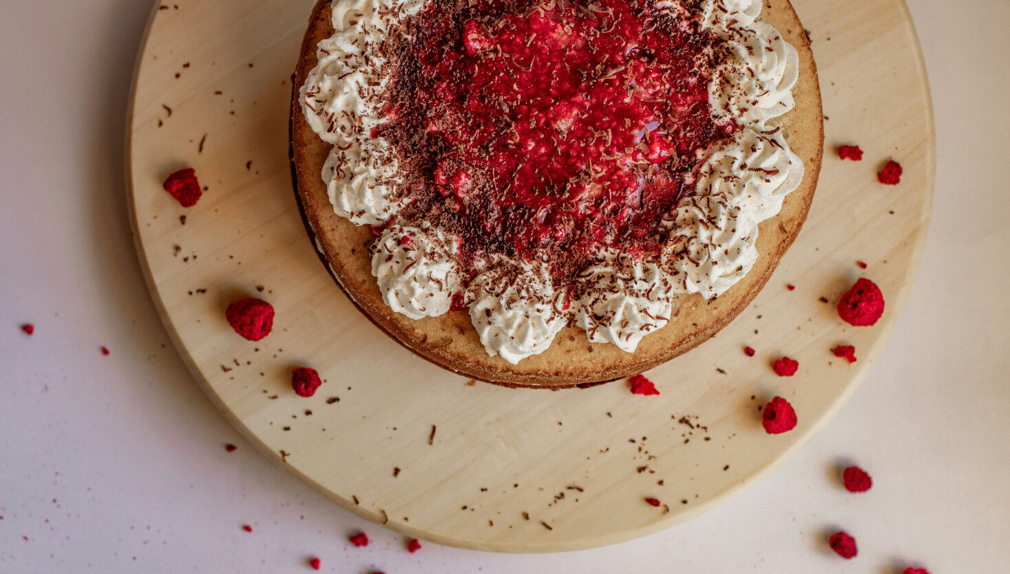 Himbeer-Kokos-Torte Himbeer-Kokos-Torte