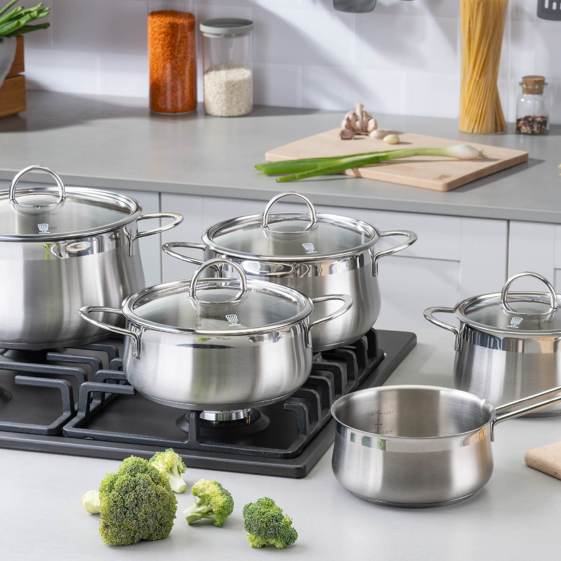 Topfset Leipzig, 9-teilig