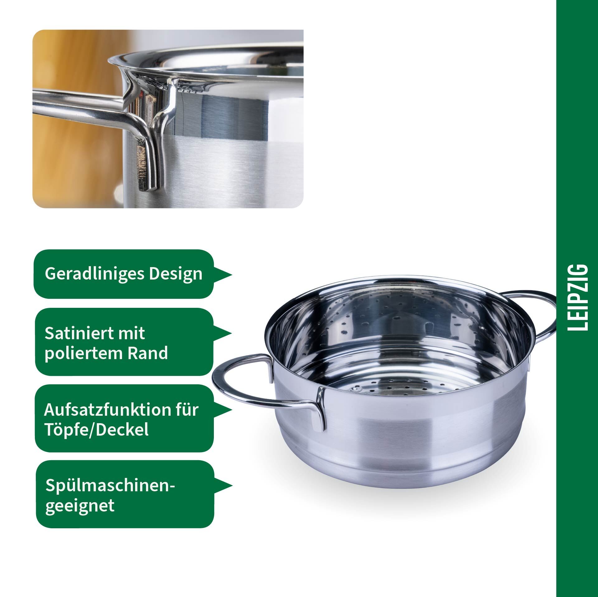 Dunst-/Garaufsatz Leipzig, Ø20cm