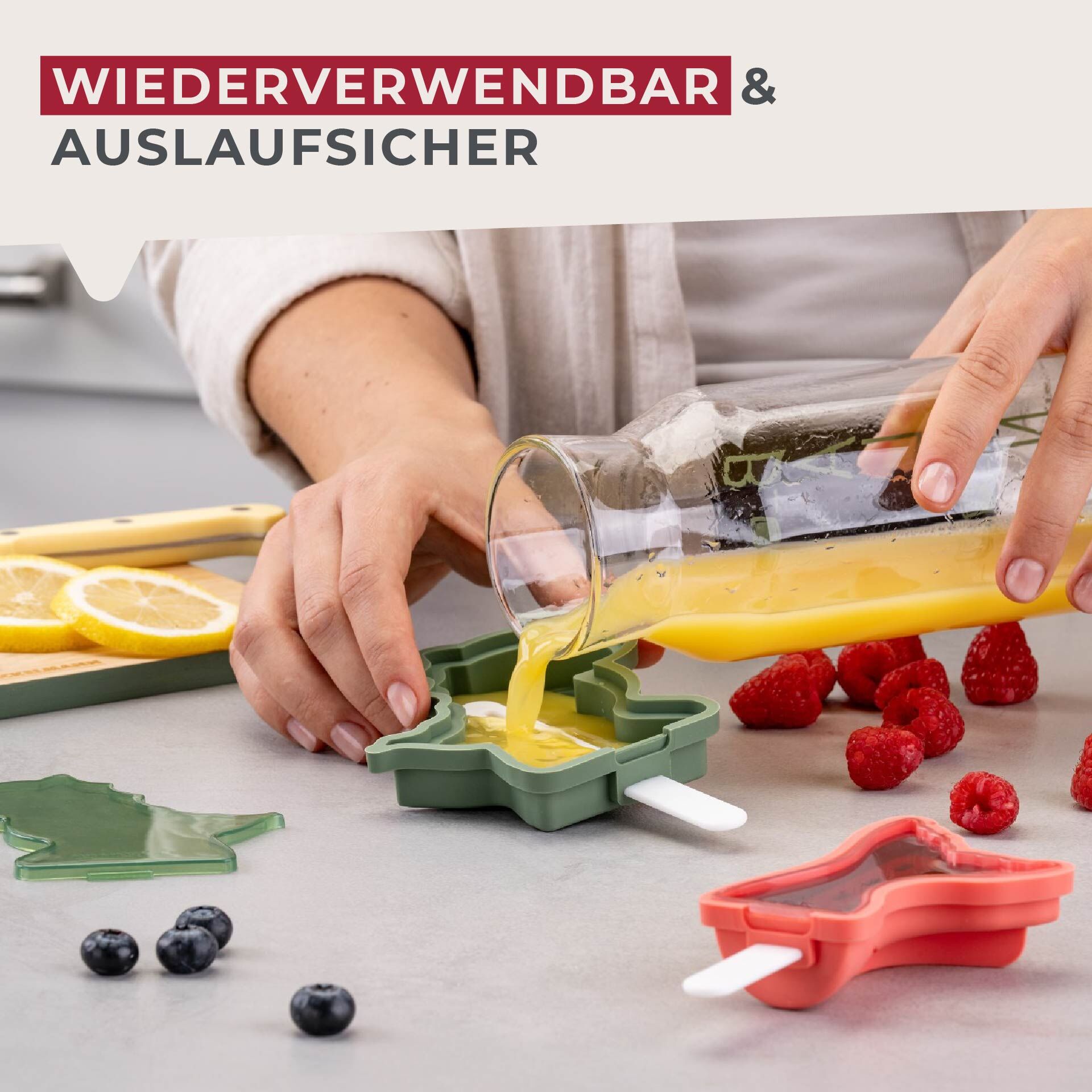 Eisform mit Stiel Dinosaurier