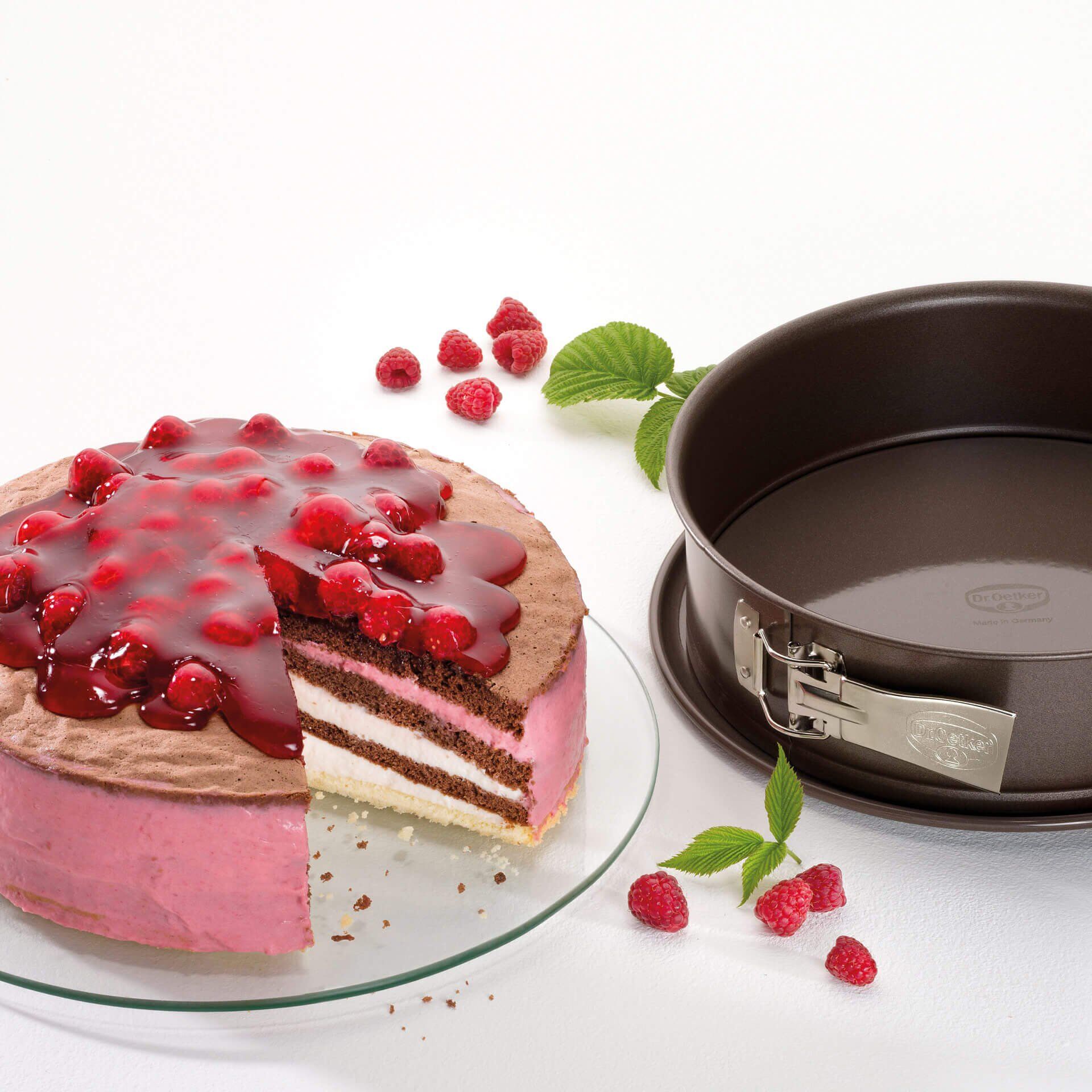 Springform mit Emaille-Servierboden Back-Edition, Ø26cm