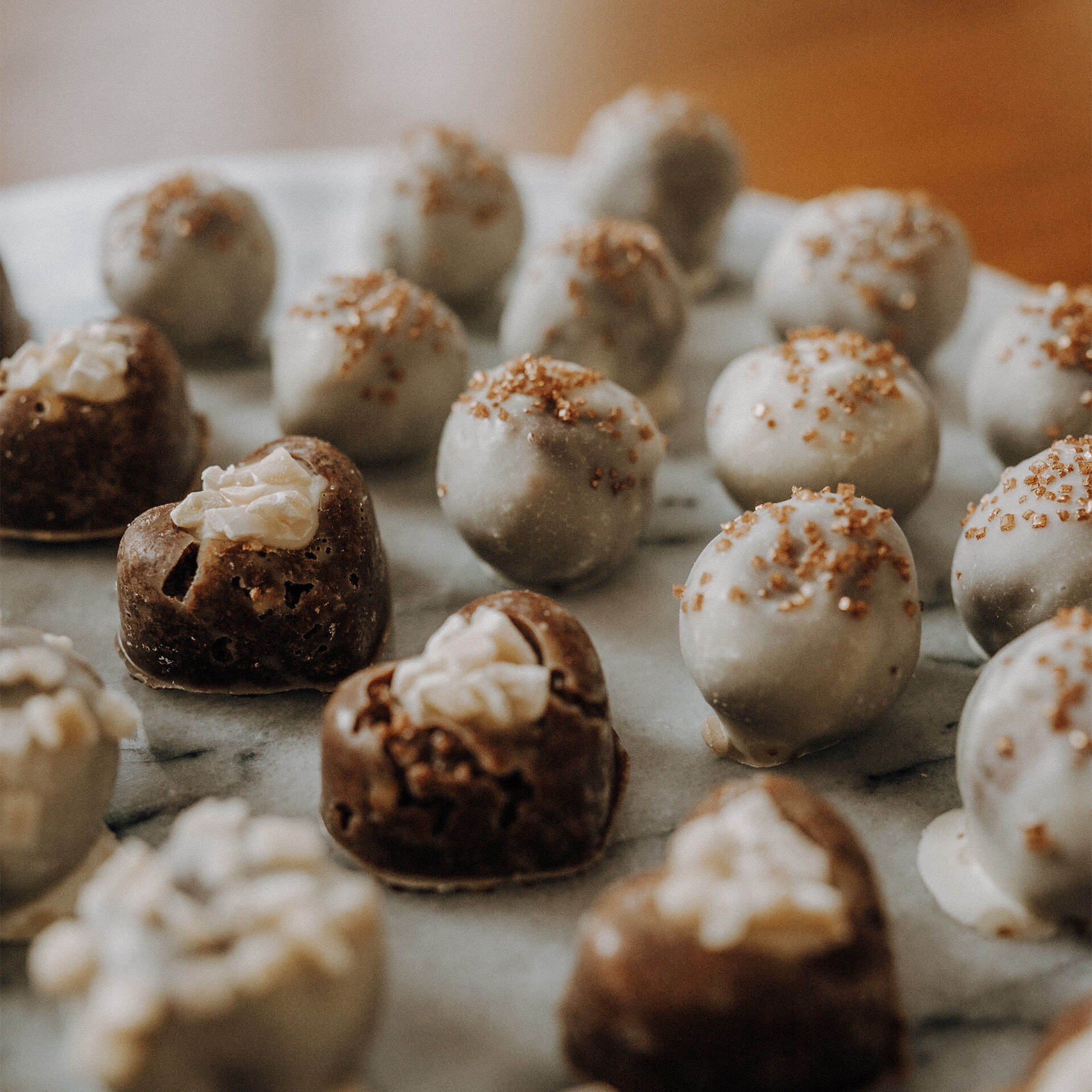 Pralinenform Herz Sweet Sensation, 15er, Silikon