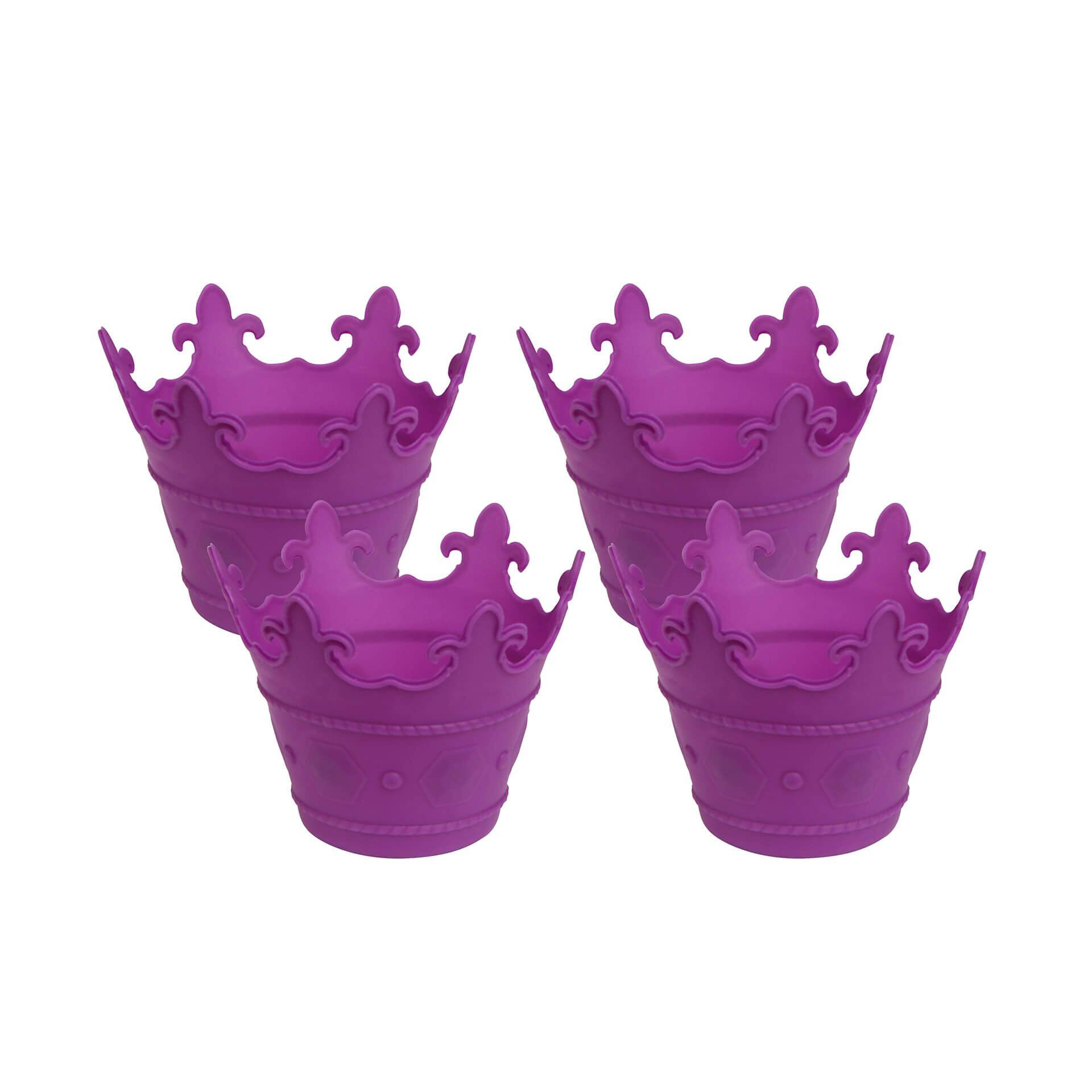 Muffinkrönchen Flexxibel Love, 4-teilig, Silikon